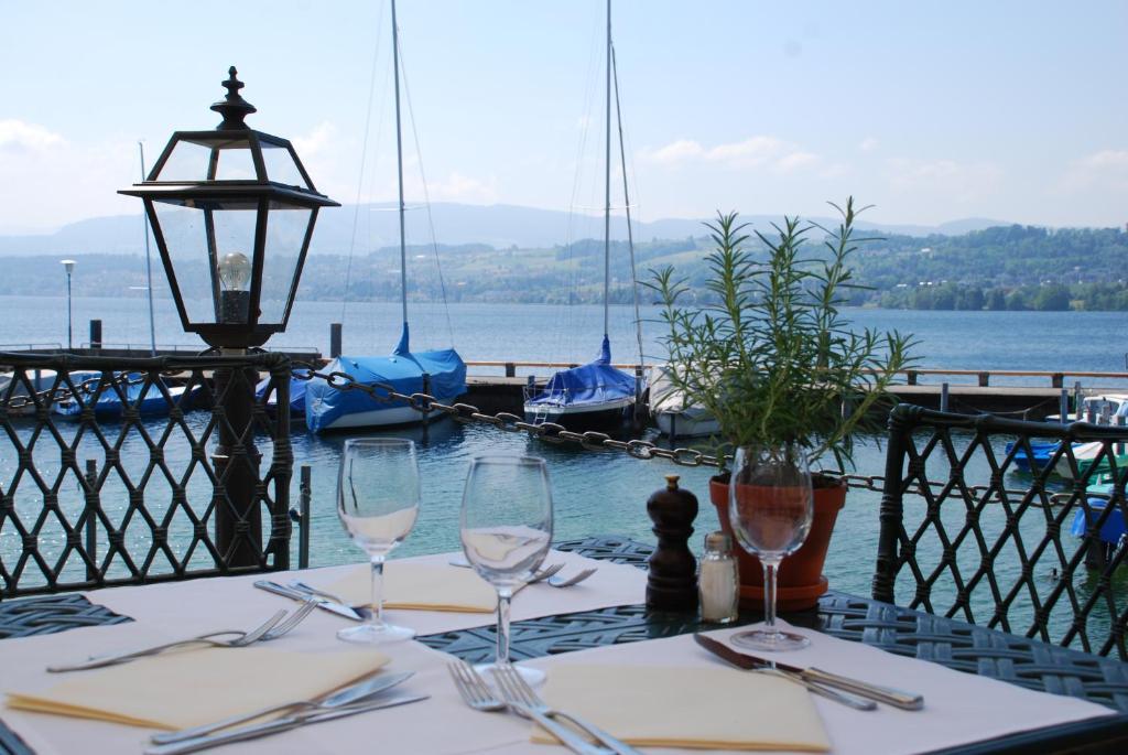 Hotel Hirschen Am See Meilen Dış mekan fotoğraf