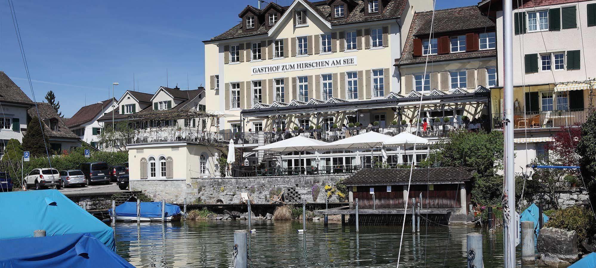 Hotel Hirschen Am See Meilen Dış mekan fotoğraf